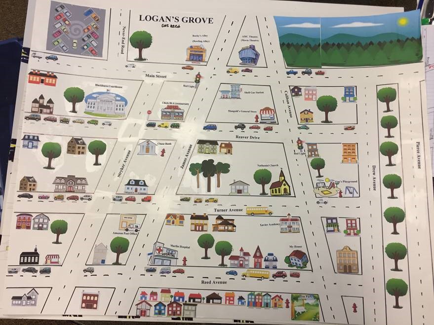 Geometry City Project Map Examples